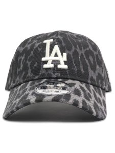 画像2: NEW ERA 9TWENTY LEOPARD DODGERS BLACK/IVORY (2)