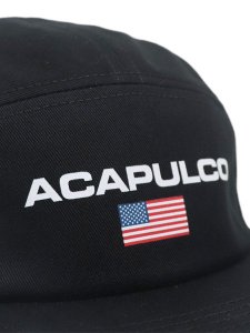 画像6: ACAPULCO GOLD NINE-TWO CAMP CAP BLACK (6)
