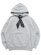 画像1: 【送料無料】BELLE EPOQUE MANDA COLLECTION BANDANA HOODIE GRAY (1)