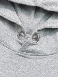 画像4: 【送料無料】BELLE EPOQUE MANDA COLLECTION BANDANA HOODIE GRAY (4)