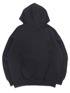 画像2: 【送料無料】BELLE EPOQUE MANDA COLLECTION BANDANA HOODIE BLACK (2)