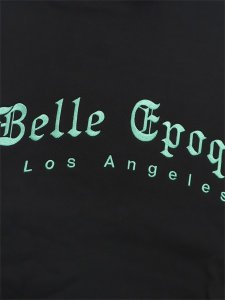 画像7: 【送料無料】BELLE EPOQUE LECA COLLECTION BANDANA HOODIE BLACK (7)