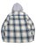 画像2: 【送料無料】TRUE RELIGION HOODED FLANNEL SHIRT WINTER WHITE/BLUE (2)