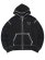 画像1: 【送料無料】TRUE RELIGION SUPER QT BOXY ZIP HOODIE JET BLACK (1)