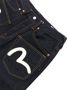 画像3: 【送料無料】EVISU HT,MULTI POCKET DENIM SHORT RAW INDIGO (3)