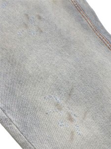 画像6: 【送料無料】EVISU BLEACHED DISTRESSED 5P JEANS LIGHT TONE INDIGO (6)