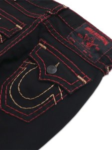 画像5: 【送料無料】TRUE RELIGION ROCCO STACKED SUPER T FLAP SKINNY BODY RINSE BLACK (5)
