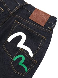 画像5: 【送料無料】EVISU HT,MULTI POCKET DENIM SHORT RAW INDIGO (5)