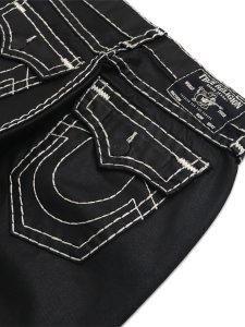 画像5: 【送料無料】TRUE RELIGION BOBBY SUPER T COATED BAGGY COATED BLK (5)