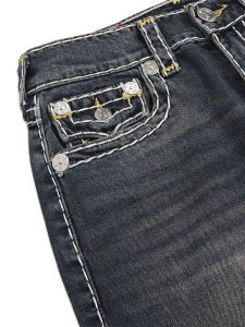 画像3: 【送料無料】TRUE RELIGION RICKY SUPER T FLAP GREENLAND DARK WASH (3)