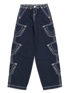 画像1: 【送料無料】TRUE RELIGION MULTI-POCKET SUPER T BAGGY CARGO BODY RINSE (1)