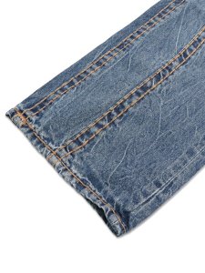 画像7: 【送料無料】TRUE RELIGION VINNY MOTO SUPER T ULTRA BAGGY DOWNTOWN PULSE MEDIUM WASH (7)
