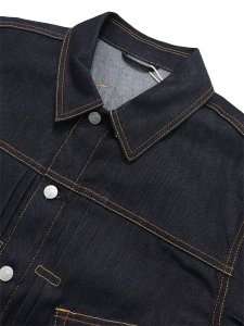 画像3: 【送料無料】EVISU HT,MULTI POCKET DENIM JACKET RAW INDIGO (3)