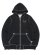 画像2: 【送料無料】TRUE RELIGION HORSESHOE APPLIQUE SUPER T FLEECE HOODIE JET BLACK (2)