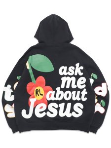 画像1: 【送料無料】RED LETTERS ASK ME ABOUT JESUS SCATTERED ZIP UP (1)