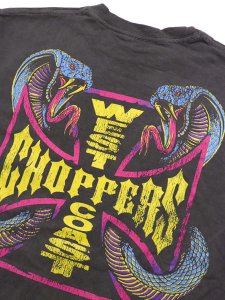 画像4: WEST COAST CHOPPERS GARMENT DYED COBRA TEE (4)