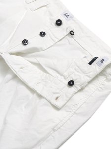 画像5: 【送料無料】C.P.COMPANY BERMUDA BERMUDA IN CTN GABARDINE GAUZE WHITE (5)