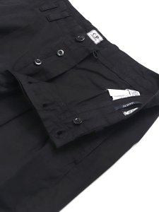 画像5: 【送料無料】C.P.COMPANY BERMUDA BERMUDA IN CTN GABARDINE BLACK (5)
