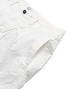 画像4: 【送料無料】C.P.COMPANY BERMUDA BERMUDA IN CTN GABARDINE GAUZE WHITE (4)