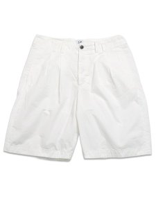 画像1: 【送料無料】C.P.COMPANY BERMUDA BERMUDA IN CTN GABARDINE GAUZE WHITE (1)