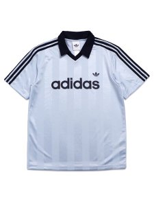 画像1: ADIDAS ARCHIVE COLLAR ENGINEERED JERSEY-CRYSTAL SKY (1)