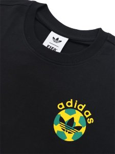 画像3: ADIDAS ARCHIVE FOOTBALL GRAPHIC TEE-BLACK (3)