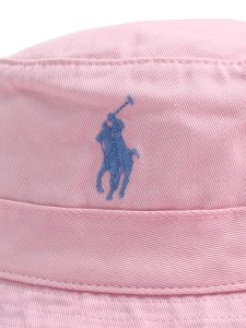 画像6: 【送料無料】POLO RALPH LAUREN LOFT LOGO BUCKET HAT CARMEL PINK (6)