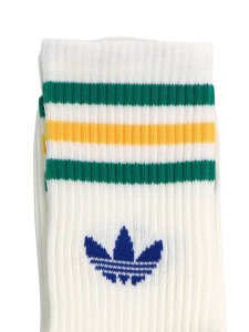 画像4: ADIDAS 3 STRIPES CREW SOCKS 3 PAIRS-OFF WHITE (4)