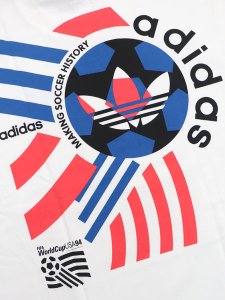 画像4: ADIDAS ARCHIVE FOOTBALL GRAPHIC TEE-WHITE (4)