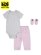 画像1: 【KIDS】NIKE BABY 3PK BODYSUIT & WAFFLE PANT-PINK FOAM (1)