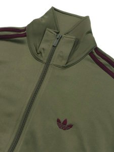 画像3: 【送料無料】ADIDAS FIREBIRD TRACK TOP-FOCUS OLIVE/MAROON (3)