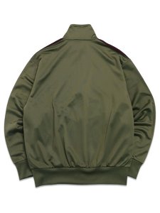 画像2: 【送料無料】ADIDAS FIREBIRD TRACK TOP-FOCUS OLIVE/MAROON (2)