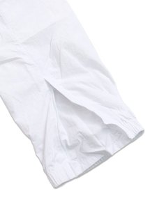 画像7: 【送料無料】PRO CLUB FULL COURT WINDBREAKER PANTS WHITE/BLACK (7)