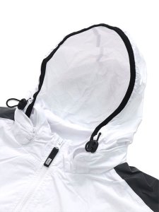 画像8: 【送料無料】PRO CLUB FULL COURT WINDBREAKER JACKET WHITE/BLACK (8)