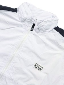 画像3: 【送料無料】PRO CLUB FULL COURT WINDBREAKER JACKET WHITE/BLACK (3)