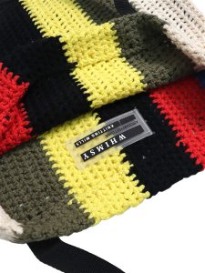 画像5: 【送料無料】WHIMSY SOCKS CROCHET KNIT BAG MULTI (5)