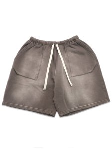 画像1: 【送料無料】MOOJI MOOJI BERMUDA SHORTS AGED STONE GRAY (1)