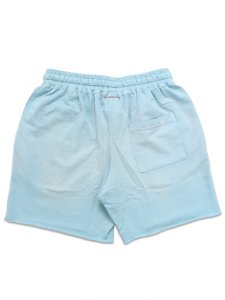 画像2: 【送料無料】MOOJI MOOJI MJ SWEAT SHORTS AGED SKY BLUE (2)