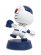 画像2: 【送料無料】FOCO HELLO KITTY PITCHING BOBBLEHEAD DODGERS (2)
