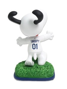 画像2: 【送料無料】FOCO PEANUTS SNOOPY BOBBLEHEAD DODGERS (2)
