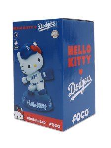 画像5: 【送料無料】FOCO HELLO KITTY PITCHING BOBBLEHEAD DODGERS (5)