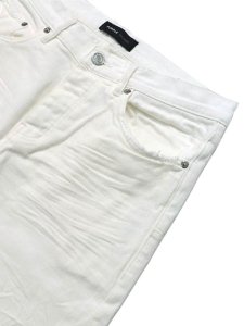 画像3: 【送料無料】PURPLE BRAND P001 SKINNY WHITE DISTRESS (3)