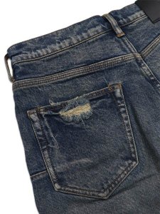 画像6: 【送料無料】PURPLE BRAND P001 SKINNY VINTAGE MECHANIC DIRTY MID INDIGO (6)