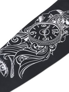 画像7: 【送料無料】PRO CLUB MISTER CARTOON CLOCKWORK BLACK ZIPUP HOODIE BLACK (7)