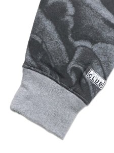 画像5: 【送料無料】PRO CLUB MISTER CARTOON TATTOO PULLOVER HOODIE HEATHER GREY (5)