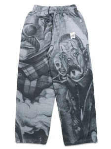 画像2: 【送料無料】PRO CLUB MISTER CARTOON TATTOO SWEATPANT HEATHER GREY (2)