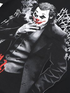 画像3: STREET WEAR SUPPLY JKR WHY SO SERIOUS TEE (3)