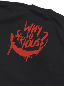画像4: STREET WEAR SUPPLY JKR WHY SO SERIOUS TEE (4)