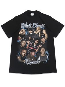 画像1: STREET WEAR SUPPLY WEST COAST OG LEGENDS TEE (1)