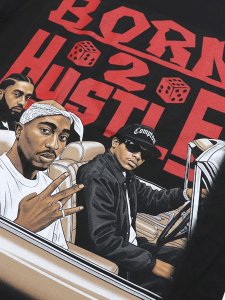 画像3: STREET WEAR SUPPLY BONE 2 HUSTLE TEE (3)